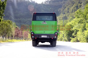 Dongfeng EQ2102 chassis modified off-road bus–Dongfeng 6×6 all-drive off-road bus