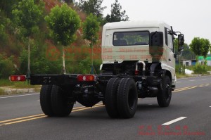 Dongfeng 4X2 high-horsepower off-road chassis–Flat-head one-and-a-half-row cargo chassis–190 hp high-power chassis