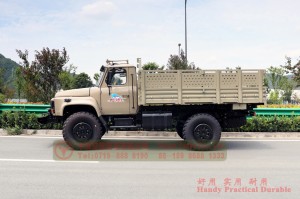 แชสซียานพาหนะพิเศษออฟโรดหัวยาว 4 × 4 - แชสซี 4WD Dongfeng 240-tip cab แชสซี - ผู้ผลิตแชสซีส่งออกแบบกำหนดเอง