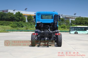 Dongfeng 6×6 Off-road Heavy Duty Special Purpose Vehicle Chassis–375HP Dongfeng Heavy Duty Truck Three Axle Vehicle–Off-road Long Distance Truck Chassis Conversion