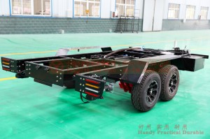 Dual Axle Independent Suspension Trailer RV Chassis– Customized Loading Drone Trailer Chassis–Australian Imported Electric Brake ການ​ແປງ​ຕົວ​ລົດ​ຕິດ​ແບບ​ພິ​ເສດ​ສຳລັບ​ລົດຈັກ