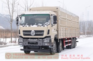 Dongfeng 8*4 barn truck–Dongfeng 420 HP Off-road Transportation Truck–Off-road Special Purpose Vehicle Export Manufacturer