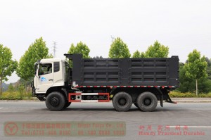 Dongfeng 340 hp cargo truck–Dongfeng six-wheel-drive rear eight-tire off-road truck–Dongfeng off-road truck agent export manufacturers
