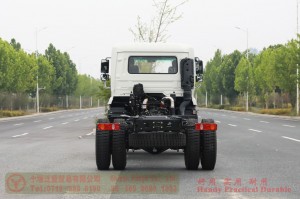 Dongfeng 4WD truck chassis – Cummins 210hp convertible chassis – 4WD off-road truck chassis for export