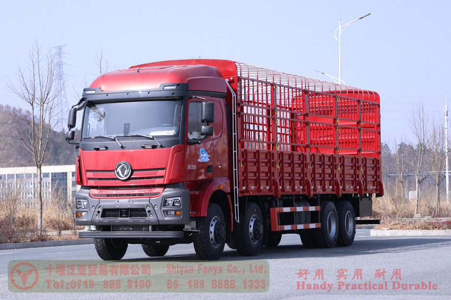 Dongfeng 8*4 barn truck–Dongfeng 500 HP Off-road Transportation Truck–Off-road Special Purpose Vehicle Export Manufacturer