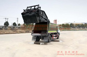 Dongfeng 4*2 Trash Truck Model Special Vehicle Customization
