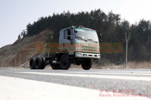 Dongfeng 6*6 Flat Head  EQ2082 Road Vehicle Chassis