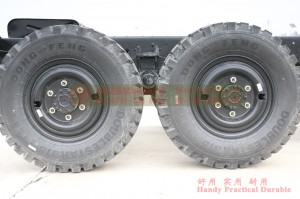 Dongfeng six wheel drive Classic EQ2082E6DJ Chassis – 6×6 Dongfeng 2.5 ton off-road vehicle conversion – standard without winch 240 long head truck chassis