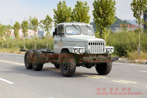 6*6 Dongfeng off-road truck chassis for export – export type six wheel drive tip off-road chassis conversion – Dongfeng Six-wheel-drive Off-road Truck Manufacturer