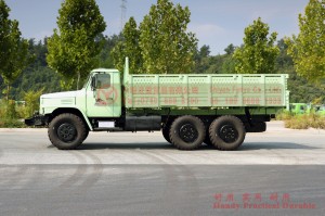 Dongfeng Six-wheel-drive EQ245 Long Head Off-road Truck – 6*6 Reinforced Off-road Transportation Truck Manufacturer – EQ2100 Classic Model for Export
