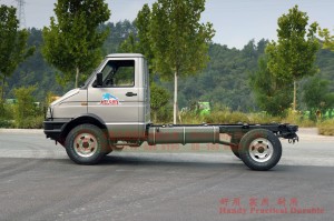 All-wheel drive lightweight extended long header caravan chassis – Iveco 4*4 off-road conversion – Multi-functional 4WD short header trucks for export
