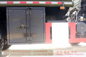 Dongfeng 10 cubic meters tanker–6*4 tanker type transportation truck–Dongfeng cross-country tanker truck exports