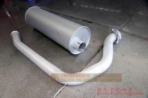 Dongfeng Six Drive EQ2100 Off-road Truck Muffler Assembly