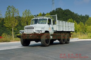 Dongfeng long head off-road truck–6*6 reinforced off-road transporter for export–off-road truck agent customs clearance manufacturer