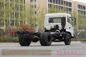 Dongfeng 210 HP Rear Dual Tire Special Off-road Chassis–Dongfeng Flathead 4*2 Chassis–Off-road Truck Export Manufacturer