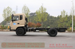 Dongfeng 210 hp sprinkler chassis–Dongfeng Flathead 4*2 Chassis–Off-road Truck Export Manufacturer