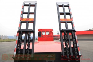 Dongfeng special-purpose flatbed truck–Dongfeng 8*4 flatbed truck–Dongfeng 11m flatbed truck for export