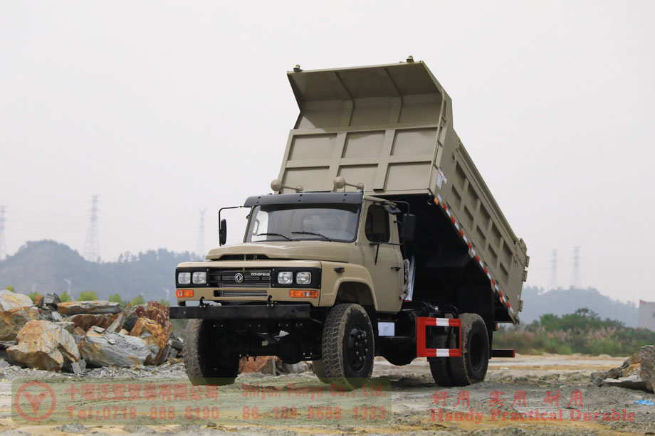 Dongfeng Tip Tipper Dump Truck Essential for the Road to Riches