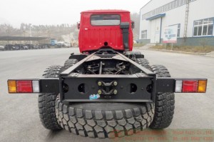Long head Double row 6×6 off-road vehicle Chassis