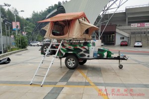 KL12定制拖车帐篷房车
