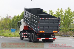 Dongfeng 340 HP Dump Truck–Dongfeng 6WD Rear Eight Tire Dump Truck–Dongfeng Off-road Truck Producing and Exporting Manufacturers