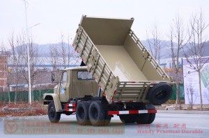 EQ2082 Six-Wheel Drive Dump Truck — Dongfeng Six-Wheel Drive Cargo Truck — Cargo Truck Export Manufacturer