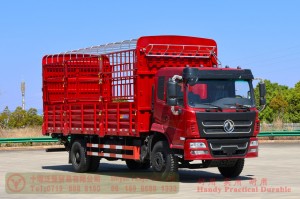 Dongfeng 4×2 Hydraulic Tailgate Truck — 210 HP Box Truck — Commercial Truck Export Manufacturer