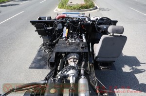 Dongfeng 6WD Armoured Vehicle Chassis–Allison Automatic Right-drive Class III Chassis–Class III Chassis Agent Export Manufacturer