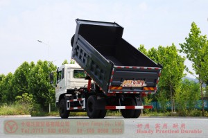 Dongfeng Flathead 4*2 Dump Truck–Dongfeng 210 HP Off-road Truck–Off-road Truck Export Manufacturer