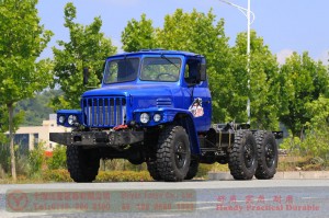 Dongfeng long head double-glass diesel truck chassis –EQ240 four-ton civilian off-road truck chassis–EQ2082 pointed Y25 off-road troop-carrying vehicle chassis