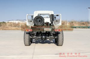 6*6 -260 Yuchai Engine Chassis 6WD Six Drive One and a Half Row