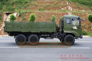 190hp flat bed truck custom– 6×6 off-road special truck manufacturer