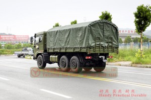 260hp flat bed truck customization–Dongfeng all-wheel drive off-road transport truck–upgraded Dongfeng six-wheel drive truck