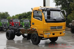 4×2左/右舵160马力出口小卡底盘-小型微卡底盘改装厂家-东风轻卡底盘改装