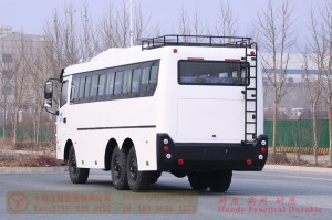 Dongfeng bus with bumper bar–Dongfeng 6*6 bus–190 hp city commuter bus–Dongfeng 30-seat bus