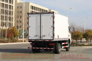 Dongfeng 4WD Refrigerated Truck –15-party Aquatic Products Transportation Truck–4WD Fresh Trucks for Export