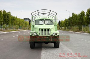 Dongfeng 6*6 Long Head Off-Road Truck – Reinforced Off-Road Transporter for Export – 6*6 Off-Road Truck with Canopy Pole Addition