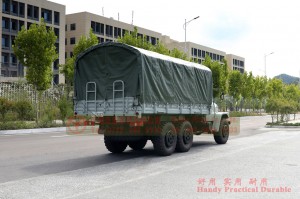 Dongfeng 6*6 Long Head Off-Road Truck – Reinforced Off-Road Transporter for Export – 6*6 Off-Road Truck with Canopy Pole Addition