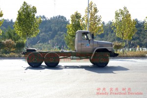 Dongfeng အရှည်နှစ်ထပ်မှန်နှစ်ထပ်ဒီဇယ်ထရပ်ကားကိုယ်ထည်-EQ240 လေးတန်အရပ်သားလမ်းကြမ်းထရပ်ကားကိုယ်ထည်-EQ2082 ညွှန်ပြထားသော Y25 လမ်းကြမ်းတပ်သားများတင်ဆောင်သည့်ယာဉ်ကိုယ်ထည်