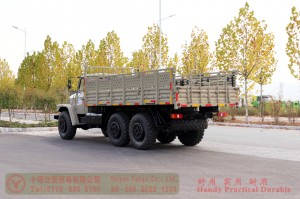 东风六驱舵灰210马力越野卡车-东风长头245越野运输车-东风EQ2100全轮驱动越野专用车