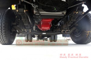 Dongfeng 140hp clearance truck-Dongfeng 4×2 Road Rescue Clearance Vehicle-Yellow four-wheel drive clearance truck export