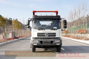 ยานพาหนะสุขาภิบาลเทศบาล Dongfeng 190 HP–4 * 2 รถบรรทุกขยะแบบสวิงอาร์ม–ผู้ผลิตยานพาหนะพิเศษของ Dongfeng