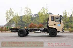 Dongfeng 210 hp sprinkler chassis–Dongfeng Flathead 4*2 Chassis–Off-road Truck Export Manufacturer