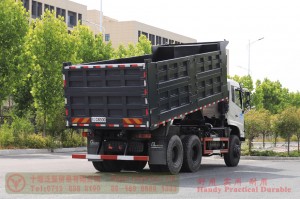 Dongfeng 340 HP Dump Truck–Dongfeng 6WD Rear Eight Tire Dump Truck–Dongfeng Off-road Truck Producing and Exporting Manufacturers