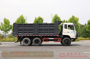 Dongfeng 340 hp cargo truck–Dongfeng six-wheel-drive rear eight-tire off-road truck–Dongfeng off-road truck agent export manufacturers