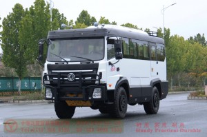 Dongfeng bus with bumper bar–Dongfeng 4*4 bus–190 hp city commuter bus–Dongfeng 21-seat bus