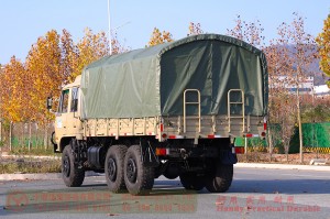 EQ2102 Dongfeng six-wheel-drive double-row truck-3.5-ton flathead diesel off-road vehicle–Dongfeng 6*6 troop-carrying vehicle for civilian exports