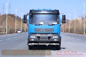 15 square volume green sprinkler truck – Dongfeng 4*2 sprinkler truck – 200 hp water tanker truck production and export manufacturers