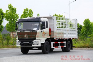 Dongfeng 4×2 Cage-Type Dump Truck — Weichai 210 HP Off-Road Transport Truck — Dump Truck Manufacturer and Exporter