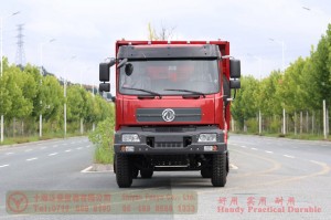 Dongfeng Flathead 4*2 Dump Truck–Dongfeng 210HP Off-road Truck–Off-road Truck Export Manufacturer